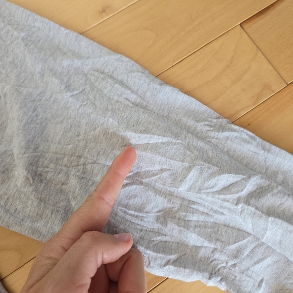 SKIMS mens size large long sleeve heathered grey tee top - Picture 8 of 11